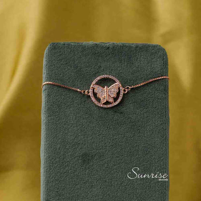 ROSE GOLD BUTTERFLY BRACELET