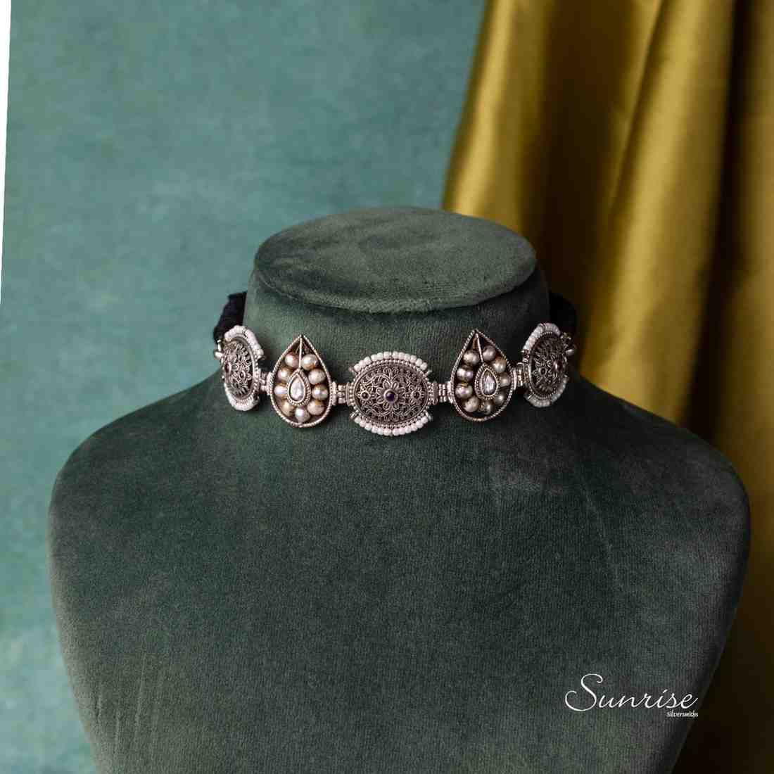 GAMYA CHOKER – Sunrise Silversmiths
