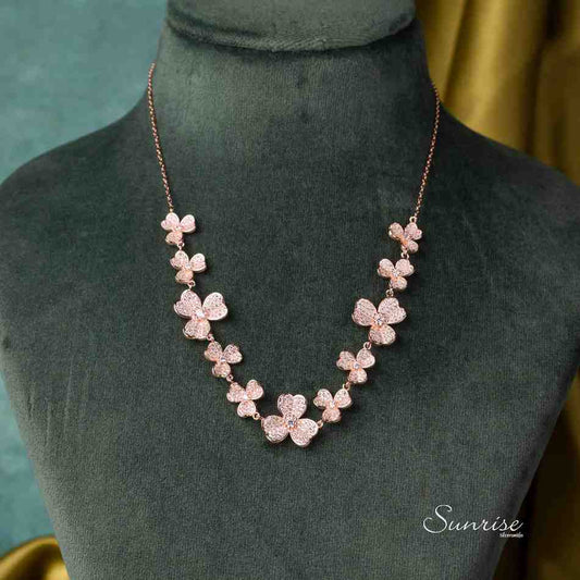 ROSE GOLD NECKLACE SET