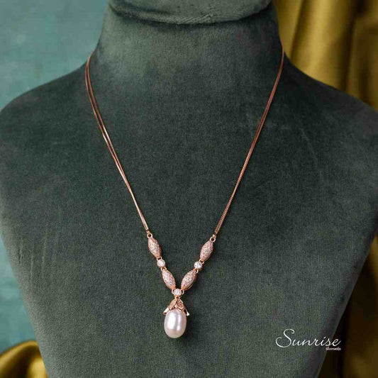 ROSE GOLD NECKLACE SET