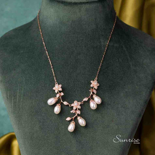 ROSE GOLD NECKLACE SET