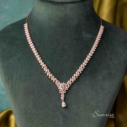 ROSE GOLD NECKLACE SET