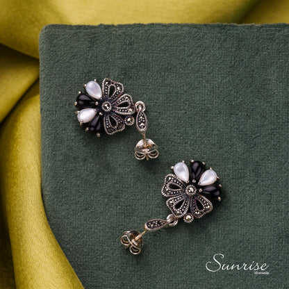 FLORET MARCASITE PENDANT SET