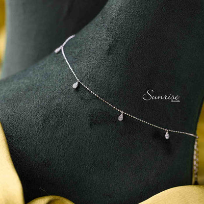 TEAR DROP ANKLET