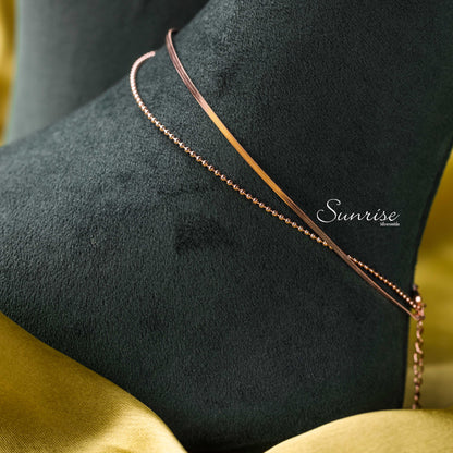 ROSE GOLD TWO STEP CHAIN