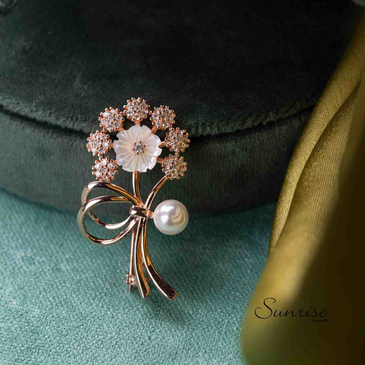 ROSE GOLD BROOCH