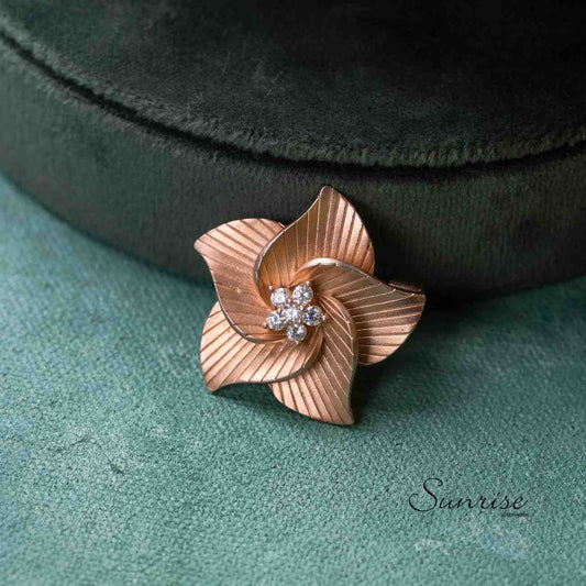 ROSE GOLD BROOCH