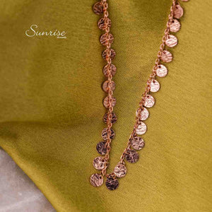 ROSE GOLD CHARM NECK CHAIN