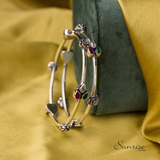 ROSE OXI BANGLES