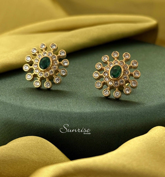 GREEN STONE GP STUDS