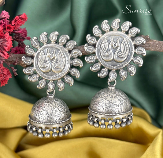 PEACOCK OXI JHUMKA
