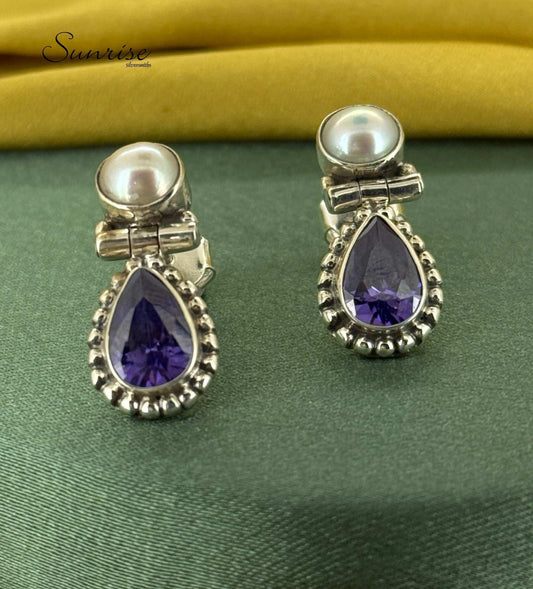 NEELAM PEARL EARRINGS
