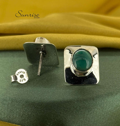 TURQUIOSE OXI STUDS