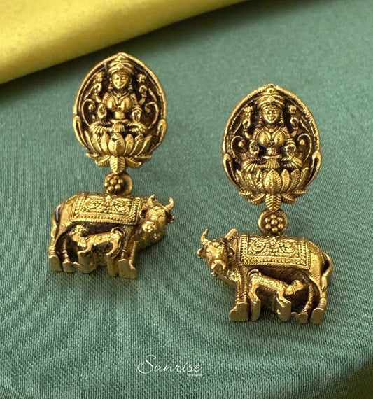KAMDHENU LAKSHMI EARRINGS