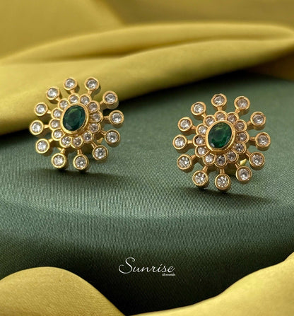 GREEN STONE GP STUDS