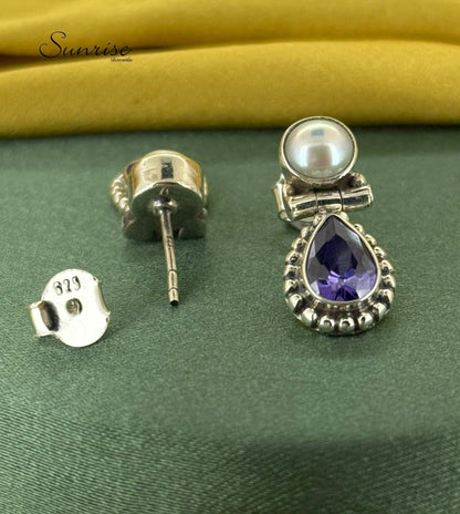 NEELAM PEARL EARRINGS