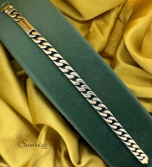 MEN'S SILVER BRACELET