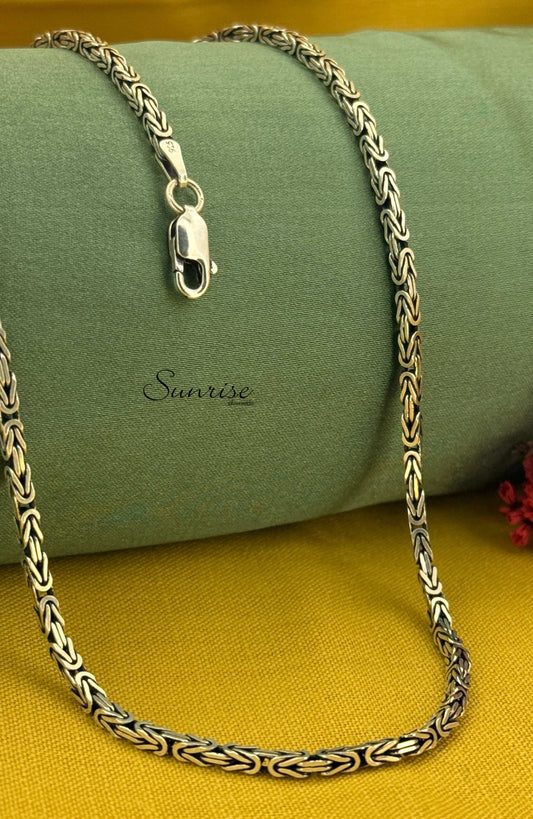 BYZANTINE SILVER NECKCHAIN