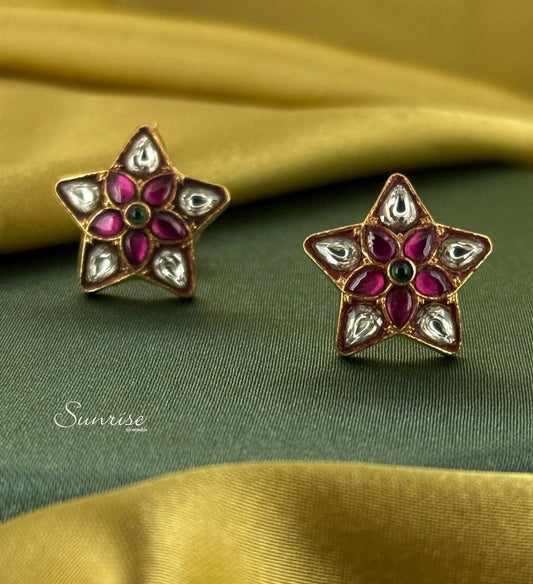 KUNDAN  STUDS