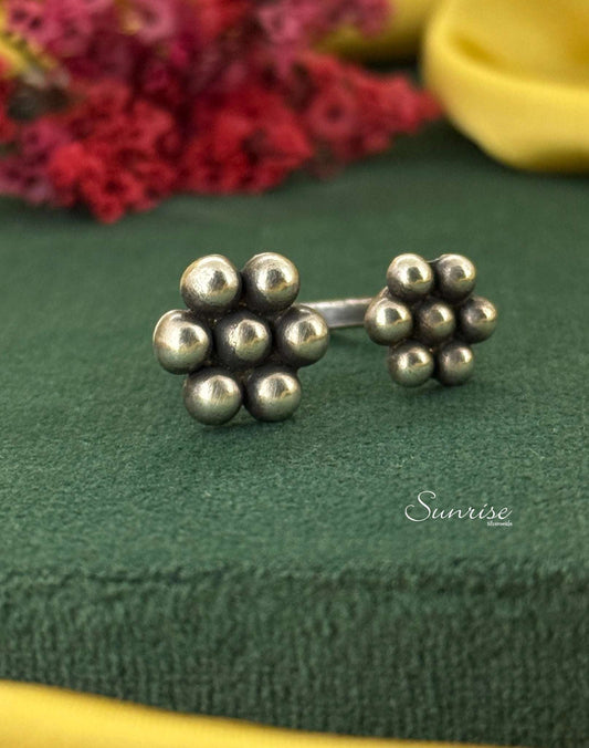 TWIN FLORAL OXI RING