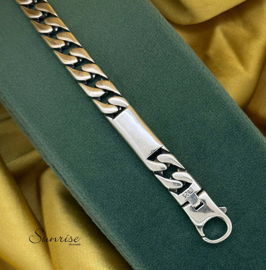 MEN'S SILVER BRACELET
