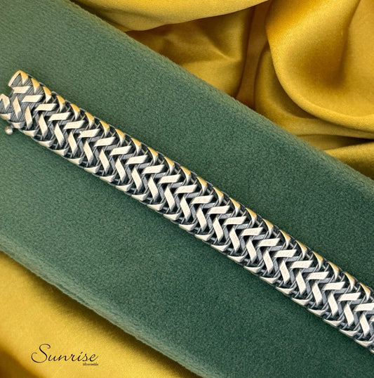 VINTAGE  FLAT WEAVE BRACELET