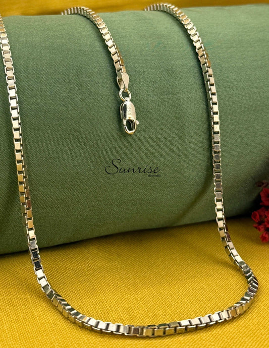 BOX SILVER  CHAIN