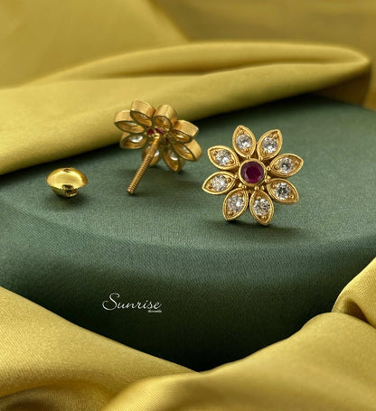FLORAL STUDS