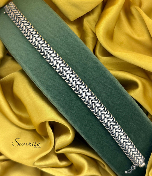 VINTAGE  FLAT WEAVE BRACELET