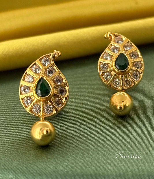 CZ MANGO STUDS