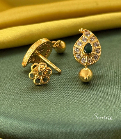 CZ MANGO STUDS
