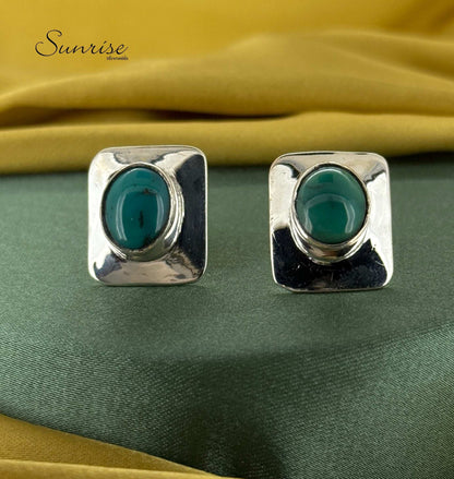 TURQUIOSE OXI STUDS