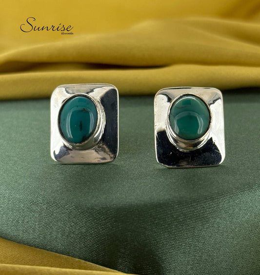 TURQUIOSE OXI STUDS