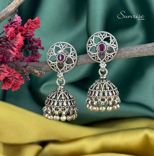 FLORAL JHUMKA
