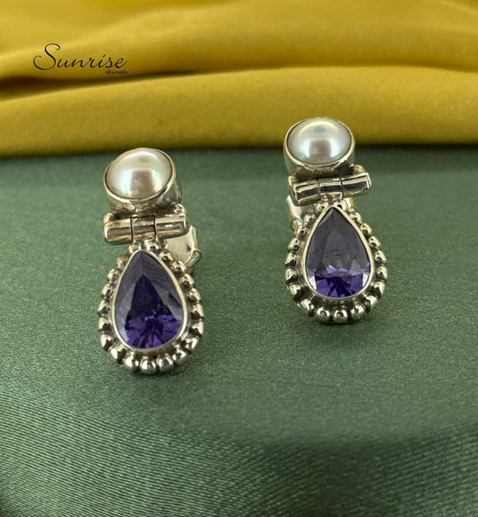NEELAM PEARL EARRINGS