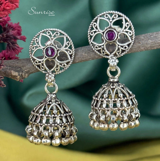 FLORAL JHUMKA