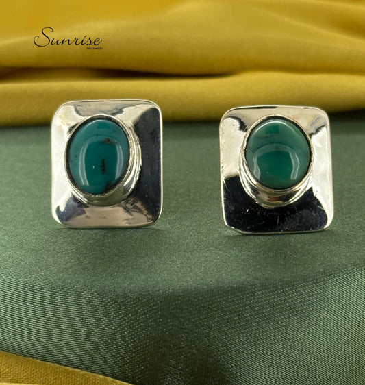 TURQUIOSE OXI STUDS