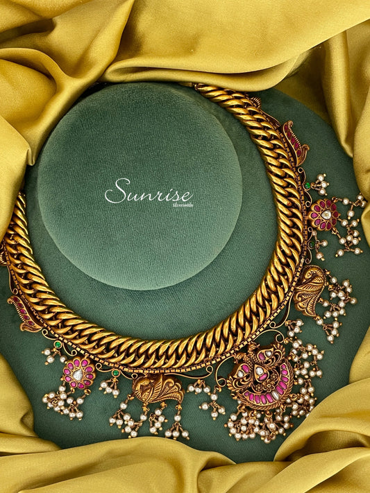 KUNDAN NAKASH NECKLACE SET