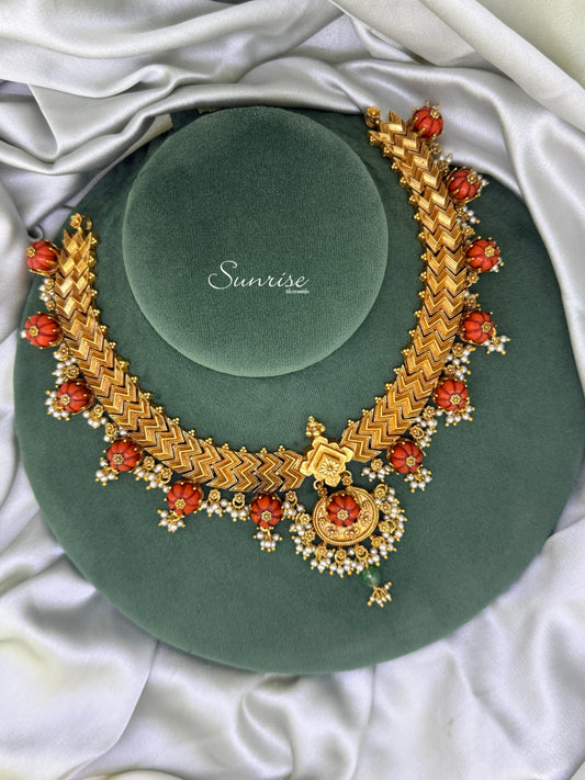 CORAL FUSION NECKLACE