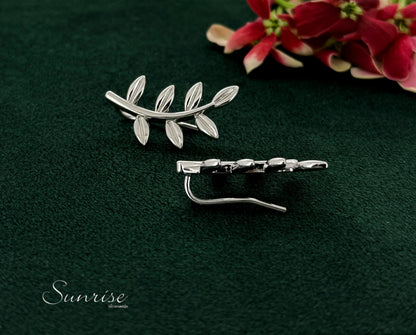 FANCY LEAF EARCLIPS
