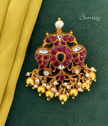 KUNDAN GANDABERUNDA PENDANT