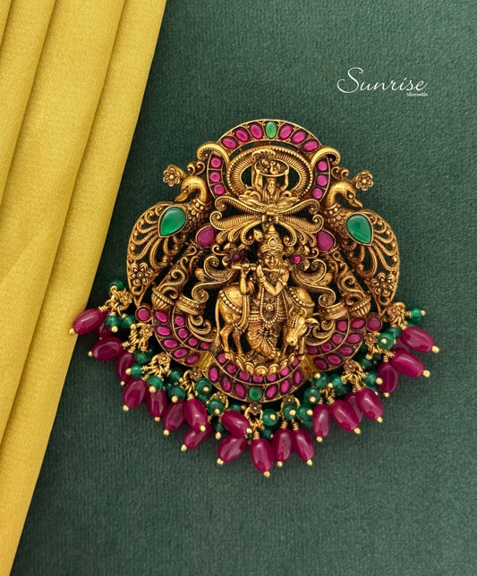 KRISHNA KAMADHENU PENDANT