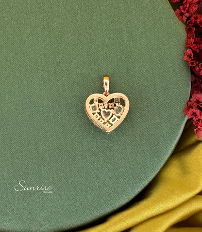 HEART PENDANT SET