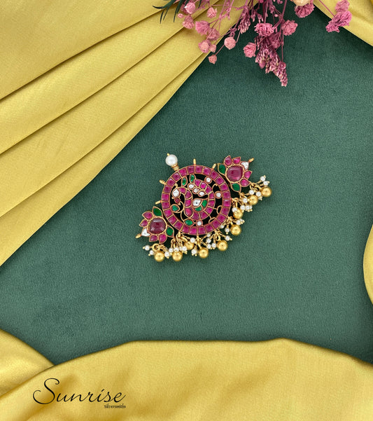 PEACOCK KUNDAN  CHOKER