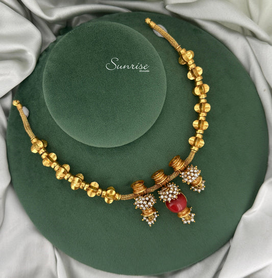 CORAL FUSION NECKLACE