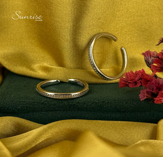 ROW BAND TOE RING