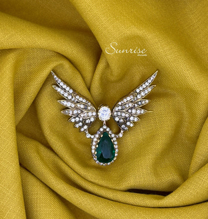ANGEL WINGS BROOCH