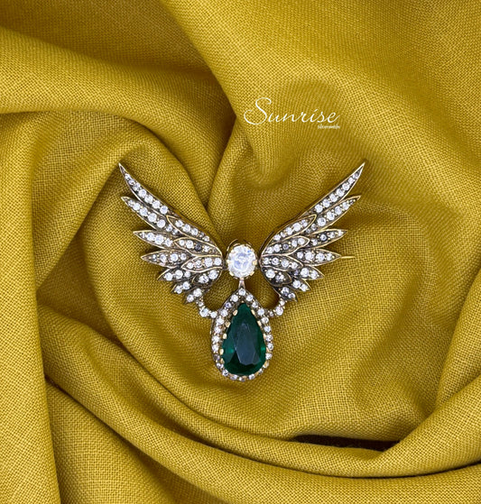 ANGEL WINGS BROOCH