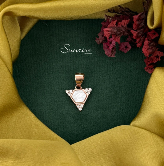 ROSE GOLD MOP PENDANT