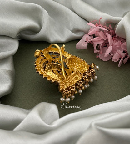 PEACOCK LAKSHMI PENDANT